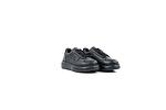 Спортни черни дамски обувки от естествена кожа 57.71901