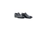 Елегантни черни мъжки обувки от естествена кожа 57.26218