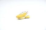 Спортни жълти дамски обувки от естествена кожа 28.11902