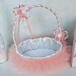 Сватбен комплект в цвят розова праскова K23