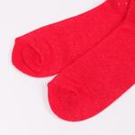 Червени термо чорапи с елени