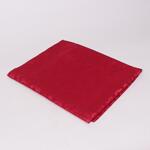Червена покривка за маса  с флорални мотиви 140/180