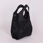 Черна плажна чанта "Pomponette"