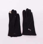 Черни дамски стилни ръкавици