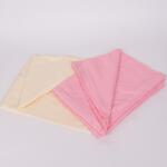 Спално бельо от памук в розово, жълто и праскова