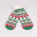 Коледни детски топли чорапи с коледни мотиви
