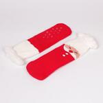 Коледни червени детски чорапи с Дядо Коледа