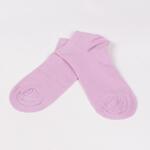 Лилави дамски чорапи с къс конч