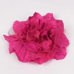 Декоративно голямо цвете в наситен розов цвят