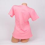 Розова дамска пижама със 7/8 панталон и лисиче