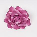Виолетова декоративна голяма роза с брокат