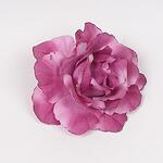 Виолетова декоративна голяма роза с брокат