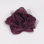 Тъмно виолетово голямо декоративно цвете