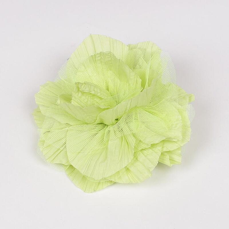 Lime Green Tissue Paper Flower
