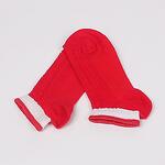 Червени детски чорапи терлик