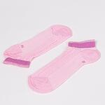 Розови детски чорапи терлик