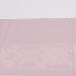 Розова покривка за маса с орнаменти 110/160