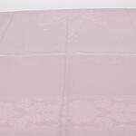 Розова покривка за маса с орнаменти 110/160