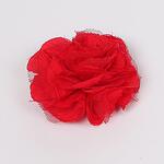 Червено малко декоративно цвете
