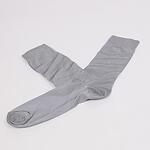 Сиви копринени мъжки чорапи