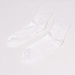 Ароматизирани мъжки бели чорапи с къс конч