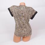Дамска пижама с леопардов принт