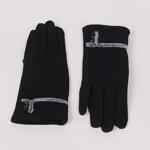 Елегантни дамски ръкавици в черно