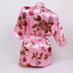 Комплект пижама и халат в нежно розово