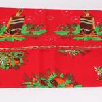 Коледна покривка за маса в традиционни цветове 150/220
