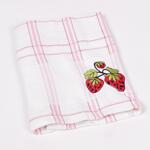 Кухненски кърпи в червено и бяло  - Ягоди