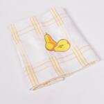 Кухненски кърпи в бял и патешко жълт цвят - Круши