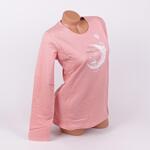 Мека ватирана пижама в пепеплно розово и каре