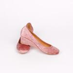Пепелно розови обувки с платформа
