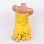 Свежа лятна пижама в жълто с пчелички