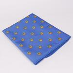 Синя покривка с тефлоново покритие, слънчогледи и маслинови клонки 180/270