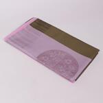Тефлонова покривка за маса в лилаво и зелено с флорални мотиви 150/150