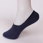 Тъмносини дамски чорапи тип терлик
