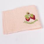 Хавлиени кърпи в лилав цвят и кайсия - Плодове