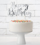 Топер за Торта  "Happy Birthday"