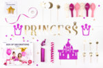Парти кутия Принцеса - "PRINCESS" - 31 елемента