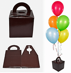 Кутийки за тежест за балони  -  5 броя от цвят