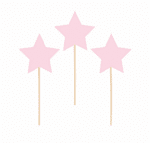 Топери за мъфини - Розови Звезди