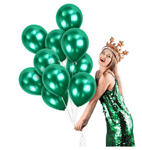 Балони металик  Зелени - пакети от 10, 50 и 100 броя
