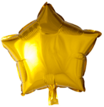 Балон Звезда 48 см - злато