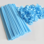 Дръжки за балони - сини - 40 см-Copy