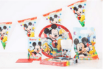 Банер Мики Маус (Mickey Mouse) - 9 флагчета