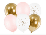 Парти балони "One" - 6 броя