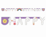 Банер  HAPPY BIRTHDAY - Пепа Пиг (Peppa Pig) - 2.50 м
