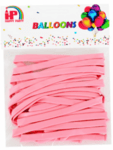 Моделиращи балони - Макарон /20 боря/ - розови