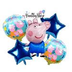 Сет Балони George Pig( Peppa Pig) - 5 броя